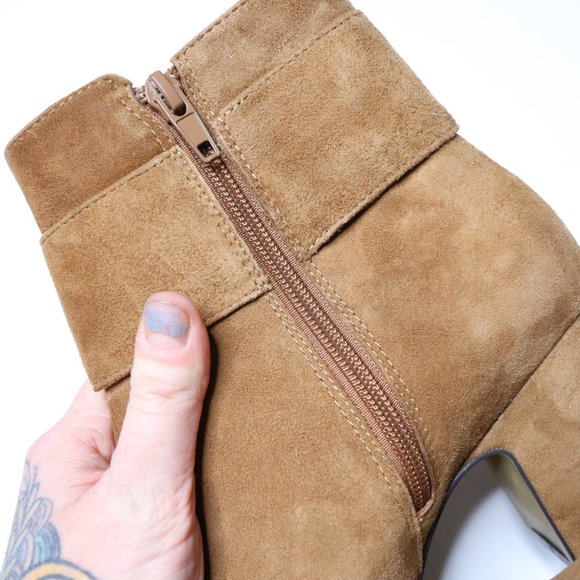 Bella Vita | NEW Tan Suede Klaire Bootie - Picture 5 of 7